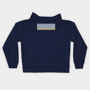 Retro Summer Stripes Kids Hoodie